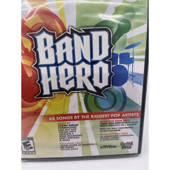 Band Hero (Sony PlayStation 2, 2009). SEALED - Picture 2 of 10